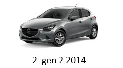 Androidos autós navigáció Mazda 2 3. generáció 2014-
