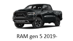  Dodge RAM 5. generáció 2019- Android Multimédia