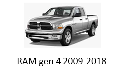  Dodge RAM gen 4 2009-2018 Android Multimédia