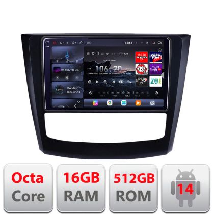 Renault Kadjar navigáció facelift 2019-2022 Qled 2K Octa Core 12+256GB LTE 4G DSP Wifi 5Ghz android autó carplay rádió gps internet készlet-9030-facelift+EDT-E810-2K