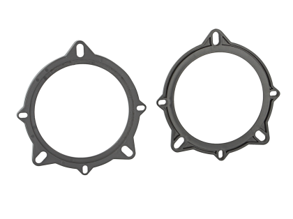 Inele adaptare difuzor 100mm uși față BMW 3er E90/E91 (2005-2012), BMW 5er E60/E61 (2006-2010), BMW X1 E84 (2009-2015), BMW X3 E83 (2007-2010), BMW X5 E70 (2006-2013) – plug & play