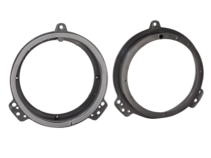 Inele adaptare difuzor 165mm uși față + spate Audi A3 8P (2003-2012), Audi A4 B6-B7 (2000-2008), Toyota Yaris (1999-2003), Seat Exeo (2008-2013) – plug & play