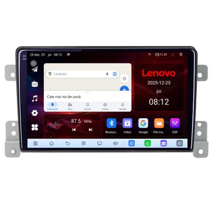 Navigatie Suzuki Grand Vitara Old Quad Core Lenovo Kit-053 8 Core 2.2 Ghz 8+128 Qled Incell 1K Android 360 Carplay DSP AHD 1080P ADAS 4G Wifi 5Ghz Bluetooth PRO