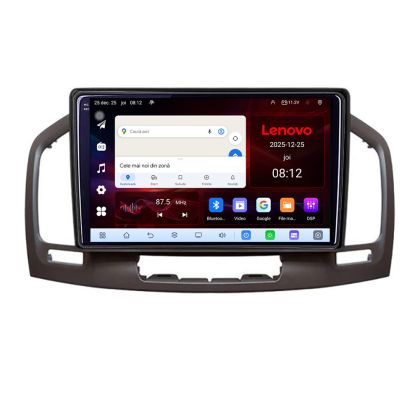 Navigatie Opel Insignia 2009-2013 Lenovo Kit-114 8 Core 2.2 Ghz 8+128 Qled Incell 1K Android 360 Carplay DSP AHD 1080P ADAS 4G Wifi 5Ghz Bluetooth PRO