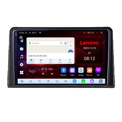 Navigatie Renault Express 8 Core 2.2 Ghz 8+128 Qled Incell 1K Android 360 Carplay DSP AHD 1080P ADAS 4G Wifi 5Ghz Bluetooth PRO