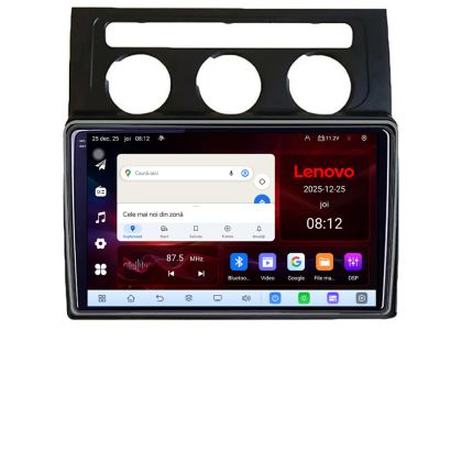 Navigatie VW Touran 2003-2009 clima automata Lenovo Kit-touran2 8 Core 2.2 Ghz 8+128 Qled Incell 1K Android 360 Carplay DSP AHD 1080P ADAS 4G Wifi 5Ghz Bluetooth PRO