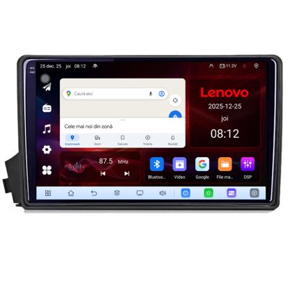 Navigatie Ssangyong Kyron Actyon Lenovo Kit-158 8 Core 2.2 Ghz 8+128 Qled Incell 1K Android 360 Carplay DSP AHD 1080P ADAS 4G Wifi 5Ghz Bluetooth PRO