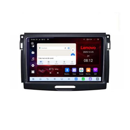 Navigatie Ford Ranger 2015-2020 Lenovo 8 Core 2.2 Ghz 8+128 Qled Incell 1K Android 360 Carplay DSP AHD 1080P ADAS 4G Wifi 5Ghz Bluetooth PRO