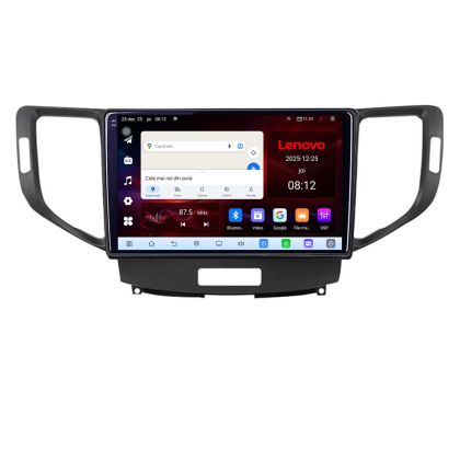 Navigatie Honda Accord 2008-2012 Lenovo Kit-8951 8 Core 2.2 Ghz 8+128 Qled Incell 1K Android 360 Carplay DSP AHD 1080P ADAS 4G Wifi 5Ghz Bluetooth PRO