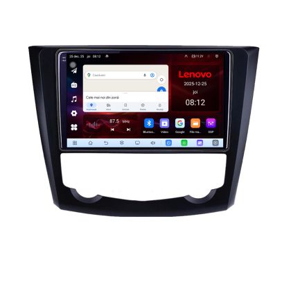 Navigatie Renault Kadjar Lenovo Kit-9030 8 Core 2.2 Ghz 8+128 Qled Incell 1K Android 360 Carplay DSP AHD 1080P ADAS 4G Wifi 5Ghz Bluetooth PRO