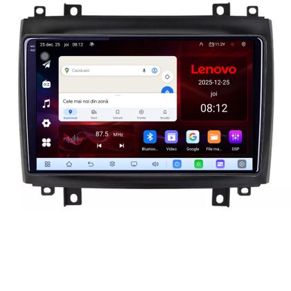 Navigatie Cadillac CTS intre anii 2003-2007 8 Core 2.2 Ghz 8+128 Qled Incell 1K Android 360 Carplay DSP AHD 1080P ADAS 4G Wifi 5Ghz Bluetooth PRO