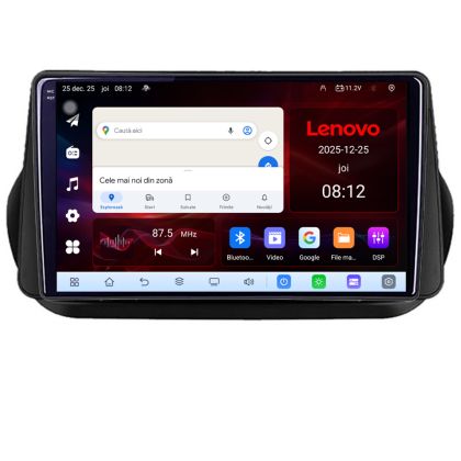 Navigatie Peugeot Bipper, Citroen Nemo, Fiat Qubo 2008-2017 8 Core 2.2 Ghz 8+128 Qled Incell 1K Android 360 Carplay DSP AHD 1080P ADAS 4G Wifi 5Ghz Bluetooth PRO v1