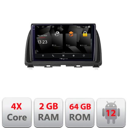 Navigatie Mazda CX-5 2012-2016 5230-212 Android Ecran 720P Quad Core 2+64 carplay android auto