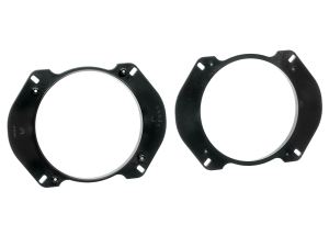 Inele adaptare difuzor 130mm uși spate Alfa Romeo GTV 916 (1994), Alfa Romeo Spider (1990), Fiat Multipla 186 (1999), Lancia Ypsilon (1997-2001), Peugeot 306 7* (1997) – plug & play