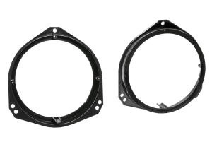 Inele adaptare difuzor 165mm uși față multi-brand (BMW, Mercedes-Benz, Nissan, Opel, Renault) – 25 modele compatibile – plug & play