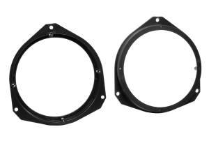 Inel adaptare difuzor 165mm uși față multi-brand (Alfa Romeo, Citroen, Dacia, Fiat, Ford, Iveco, +3 mărci) – 68 modele compatibile – fără ambalaj
