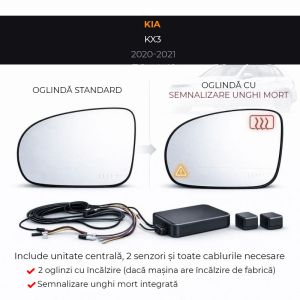 Senzor unghi mort Kia-8 2020-2021 Kia KX3 — oglindă dedicată
