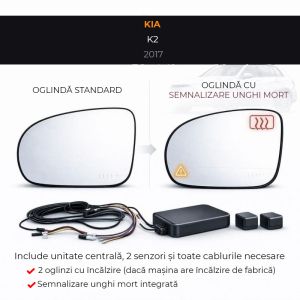 Oglinda dedicata Kia-7 2017 Kia K2 BSD Blue Mirror