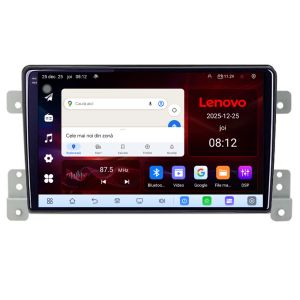 Navigatie Suzuki Grand Vitara Old Quad Core Lenovo Kit-053 8 Core 2.2 Ghz 8+128 Qled Incell 1K Android 360 Carplay DSP AHD 1080P ADAS 4G Wifi 5Ghz Bluetooth PRO