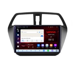 Navigatie Suzuki S-Cross Quad Core Lenovo Kit-337 8 Core 2.2 Ghz 8+128 Qled Incell 1K Android 360 Carplay DSP AHD 1080P ADAS 4G Wifi 5Ghz Bluetooth PRO