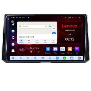 Navigatie Toyota Corolla/Auris 2018- Lenovo Kit-388 8 Core 2.2 Ghz 8+128 Qled Incell 1K Android 360 Carplay DSP AHD 1080P ADAS 4G Wifi 5Ghz Bluetooth PRO