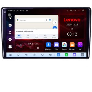 Navigatie Eclipse Cross 2019- Lenovo Kit-eclipse 8 Core 2.2 Ghz 8+128 Qled Incell 1K Android 360 Carplay DSP AHD 1080P ADAS 4G Wifi 5Ghz Bluetooth PRO
