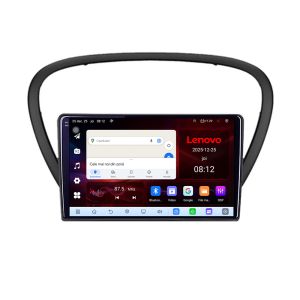 Navigatie Peugeot 607 8 Core 2.2 Ghz 8+128 Qled Incell 1K Android 360 Carplay DSP AHD 1080P ADAS 4G Wifi 5Ghz Bluetooth PRO