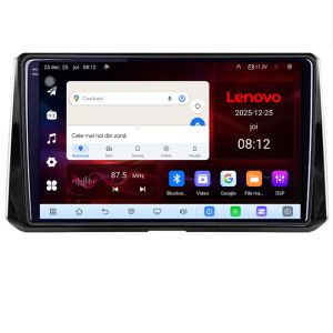 Navigatie Toyota Corolla 2019- Lenovo Kit-388-levin 8 Core 2.2 Ghz 8+128 Qled Incell 1K Android 360 Carplay DSP AHD 1080P ADAS 4G Wifi 5Ghz Bluetooth PRO