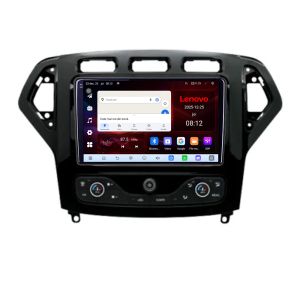 Navigatie Ford Mondeo 2007-2010 8 Core 2.2 Ghz 8+128 Qled Incell 1K Android 360 Carplay DSP AHD 1080P ADAS 4G Wifi 5Ghz Bluetooth PRO