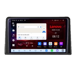 Navigatie Renault Express 2025- Lenovo 8 Core 2.2 Ghz 8+128 Qled Incell 1K Android 360 Carplay DSP AHD 1080P ADAS 4G Wifi 5Ghz Bluetooth PRO