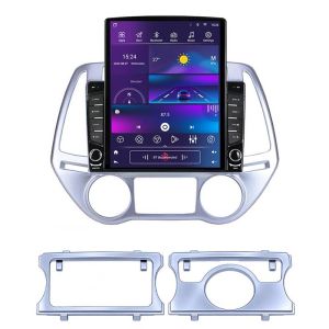 Navigáció Hyundai I20 2011-2014 manuális és automata Android rádió gps internet Octa Core 4+64 LTE Kit-i20-2012+EDT-E709