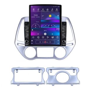 Navigáció Hyundai I20 2011-2014 manuális és automata Android rádió gps internet Octa Core 4+64 LTE Kit-i20-2012+EDT-E709