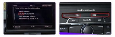 Audi Q3 cu unitate originala MMI3G