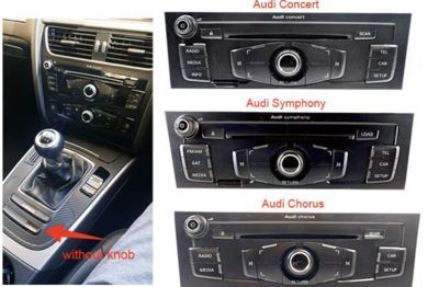 Audi A5 B8 cu unitate originala Chorus/Concert/Symphony