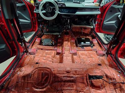 Stratul 1 insonorizare vibro podea 