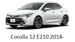 Lumini Ambientale Toyota Corolla gen 12 E210 2018-