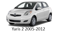 Lumini Ambientale Toyota Yaris gen 2 2005-2012