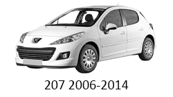 Lumini Ambientale Peugeot 207 2006-2014