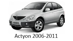 Lumini Ambientale SsangYong Actyon / Kyron 2005-2014