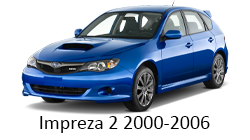 Lumini Ambientale Subaru Impreza gen 2 2000-2006