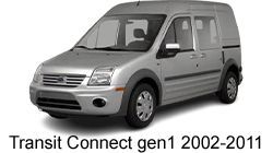 Navigatie android auto Ford Transit Connect gen 1 2002-2011