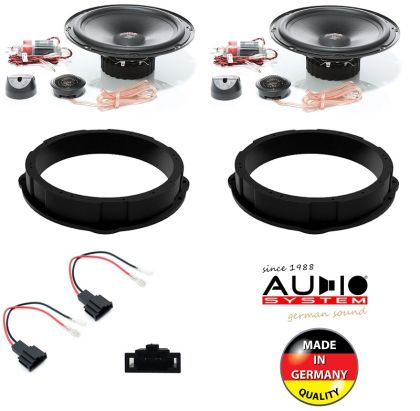 Audi A3 A4 A5 A6 A7 A8 Q3 Q4 Q5 Q7 autó hangszórók az első ajtókhoz Audio rendszer 320 W max.
