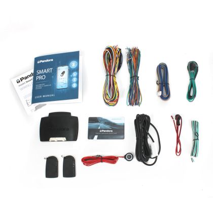 Pandora Smart PRO v4 - Okos autóriasztó 4G GSM vezérléssel, nagy pontosságú GPS-szel, Bluetooth-szal és FDCAN kapcsolattal