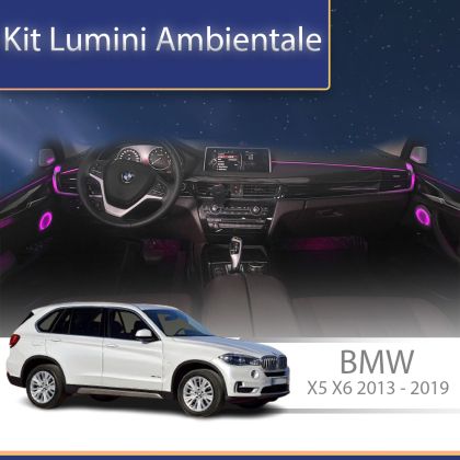 Lumini Ambientale BMW Seria X5 X6 2013-2019 dedicat capace iluminate control telefon sau sistem original