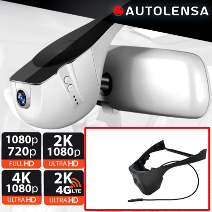 Volkswagen Touareg X 2021-23 DVR kamera, 1080p Autolensa első kamera, 24/7 modell fekete VW19