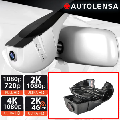 Volvo V40 Premium 2015-18 DVR kamera, 1080p elülső kamera Autolensa, 24/7 modell Fekete VVEVV05