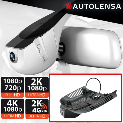 Mercedes-Benz A, CLA GLA W177 C118 H247 35 AMG DVR kamera, 1080p Autolensa elülső kamera, 24/7 modell fekete MB-35