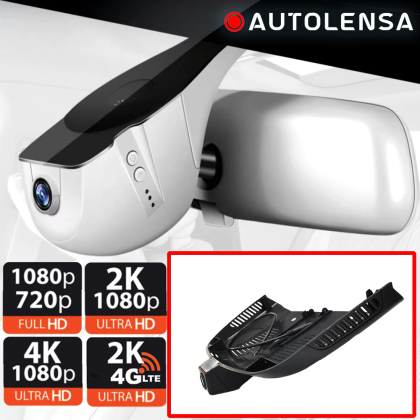 DVR kamera Mercedes Vito, V Klass 2014-21, első-hátsó kamera 1080p-720p Autolensa, 24/7 szürke MB-24