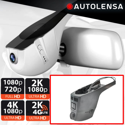 DVR kamera BMW Z4 2021-, első kamera 1080p Autolensa, 24/7 modell Fekete BMW24