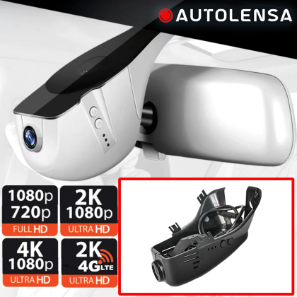 DVR kamera Volvo S60,S80,V60 2012-19, első kamera 1080p Autolensa, 24/7 modell Fekete VVEVV01